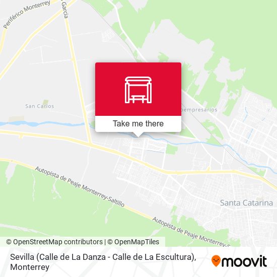 Sevilla (Calle de La Danza - Calle de La Escultura) map