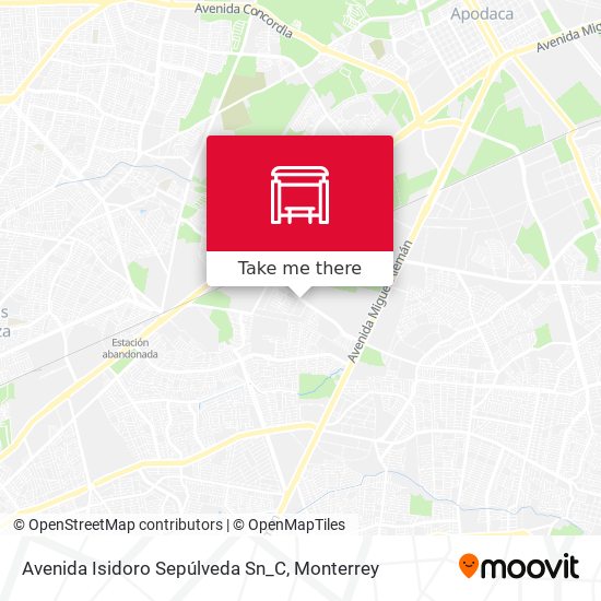 Mapa de Avenida Isidoro Sepúlveda Sn_C