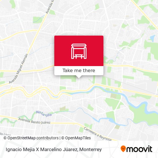 Ignacio Mejia X Marcelino Júarez map