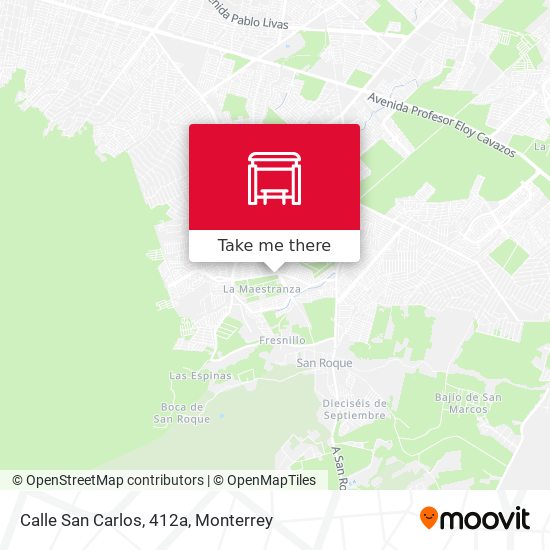 Calle San Carlos, 412a map
