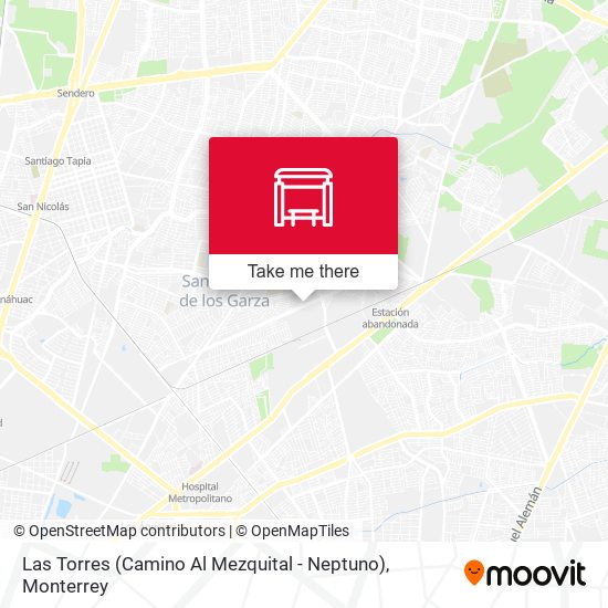 Mapa de Las Torres (Camino Al Mezquital - Neptuno)