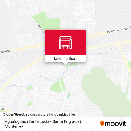 Agualeguas (Santa Lucía - Santa Engracia) map