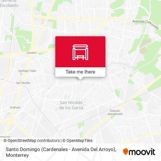 Santo Domingo (Cardenales - Avenida Del Arroyo) map