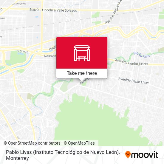 Mapa de Pablo Livas (Instituto Tecnológico de Nuevo León)