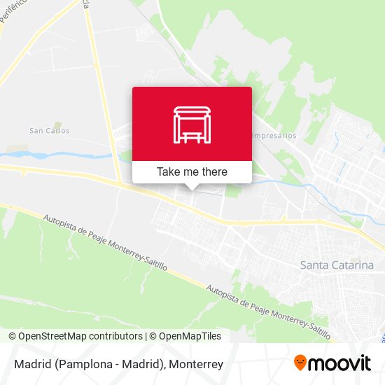 Madrid (Pamplona - Madrid) map