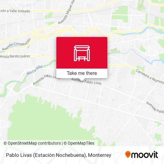 Pablo Livas (Estación Nochebuena) map