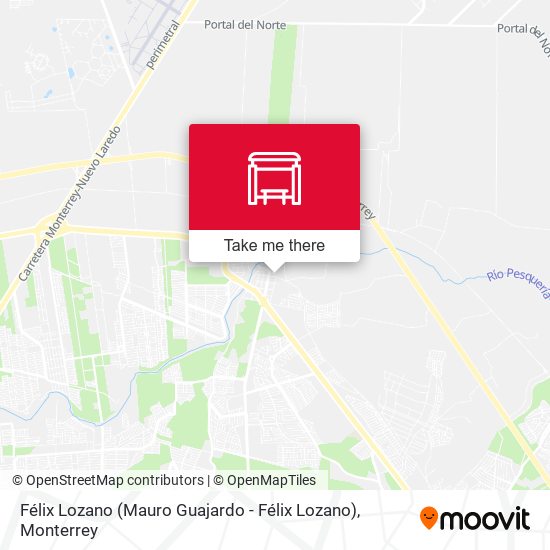 Félix Lozano (Mauro Guajardo - Félix Lozano) map