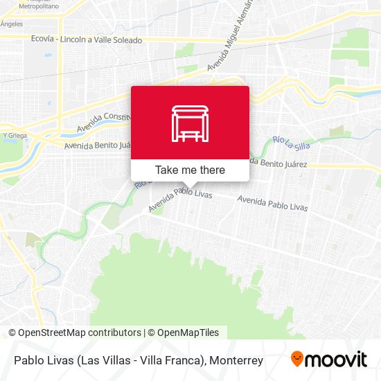 Mapa de Pablo Livas (Las Villas - Villa Franca)
