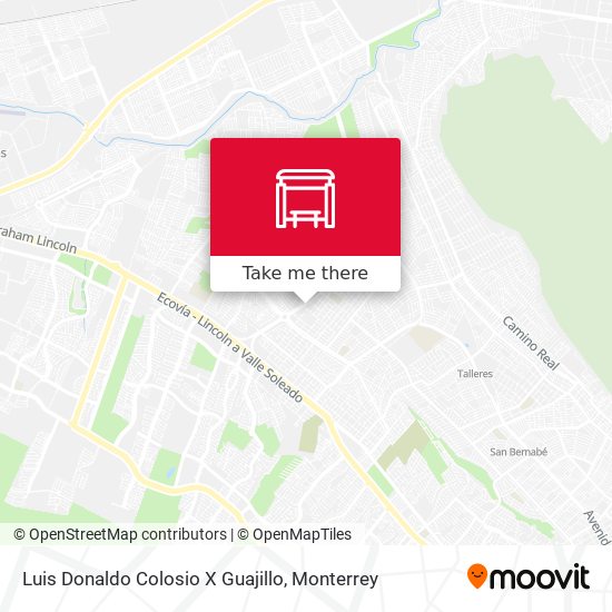 Luis Donaldo Colosio X Guajillo map