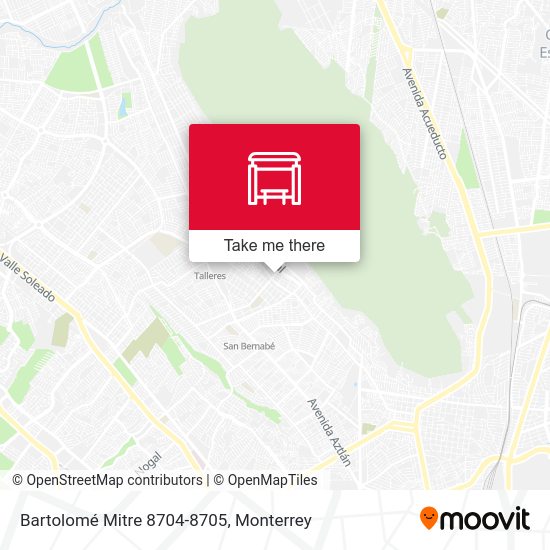 Mapa de Bartolomé Mitre 8704-8705
