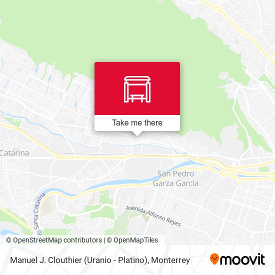 Manuel J. Clouthier (Uranio - Platino) map