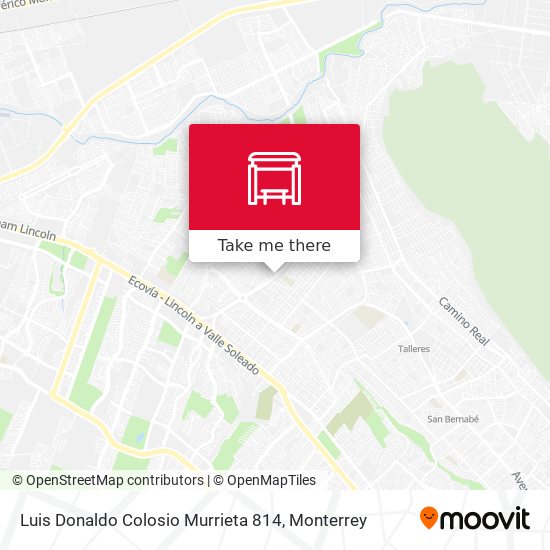 Mapa de Luis Donaldo Colosio Murrieta 814