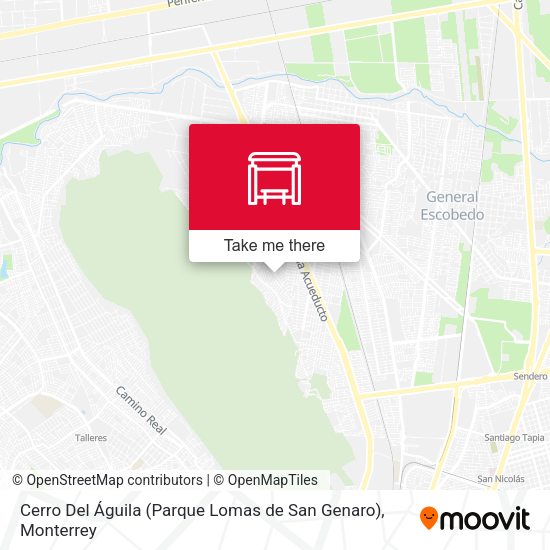 Mapa de Cerro Del Águila (Parque Lomas de San Genaro)