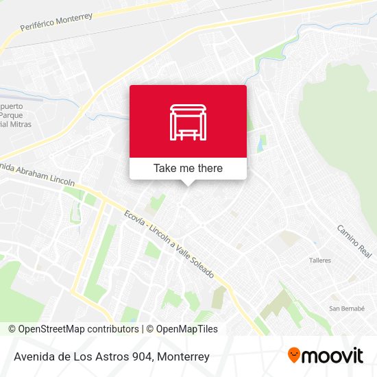 Avenida de Los Astros 904 map