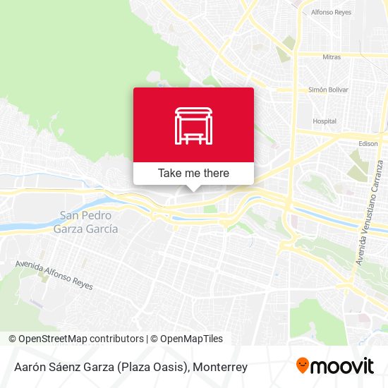 Aarón Sáenz Garza (Plaza Oasis) map