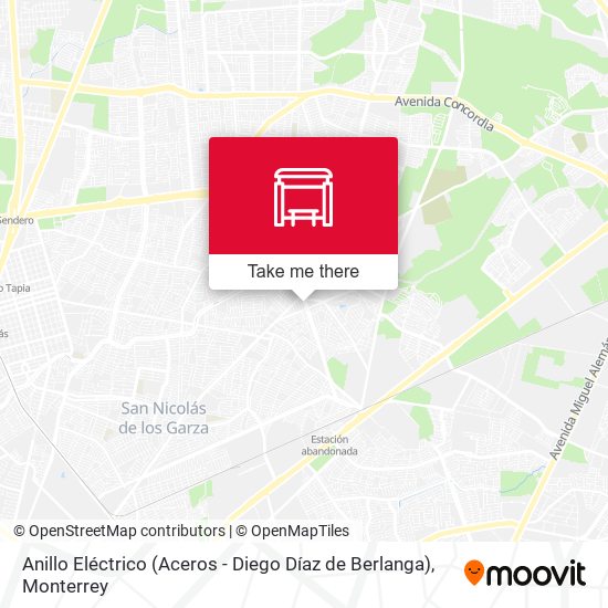 Mapa de Anillo Eléctrico (Aceros - Diego Díaz de Berlanga)