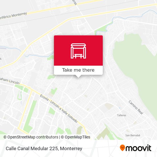 Calle Canal Medular 225 map