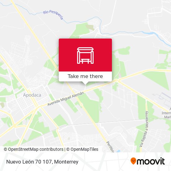 Nuevo León 70 107 map
