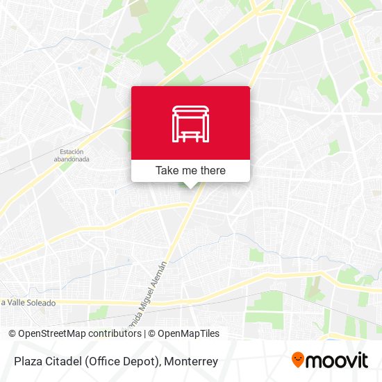 Mapa de Plaza Citadel (Office Depot)