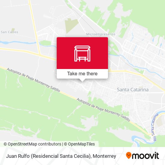 Juan Rulfo (Residencial Santa Cecilia) map