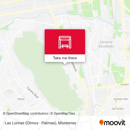 Las Lomas (Olmos - Palmas) map