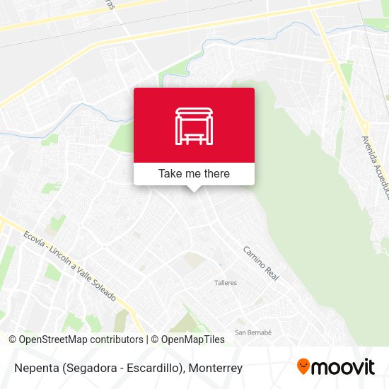 Nepenta (Segadora - Escardillo) map