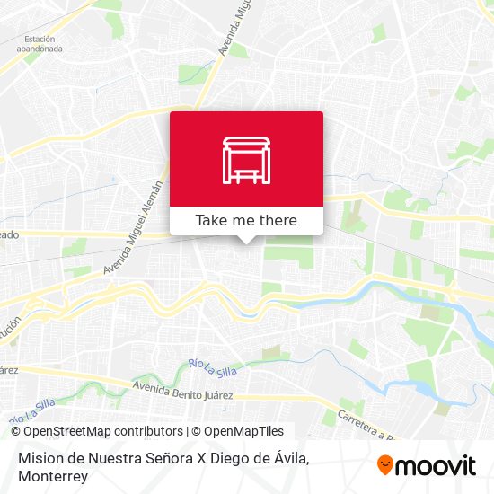 Mision de Nuestra Señora X Diego de Ávila map