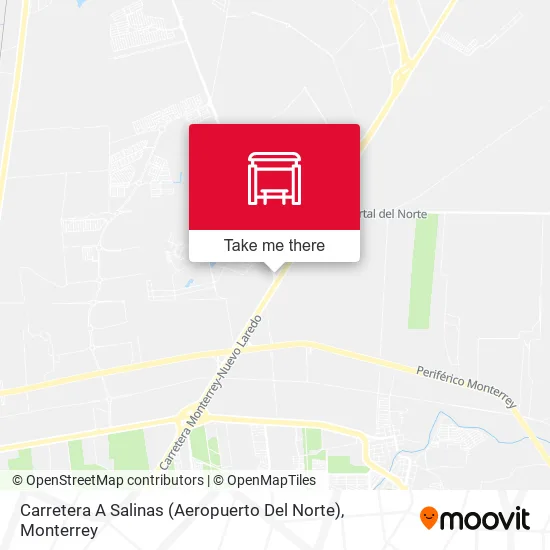 Carretera A Salinas (Aeropuerto Del Norte) map
