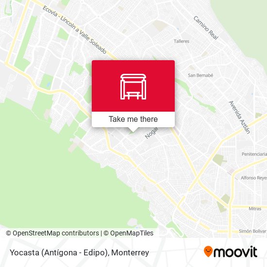 Mapa de Yocasta (Antígona - Edipo)