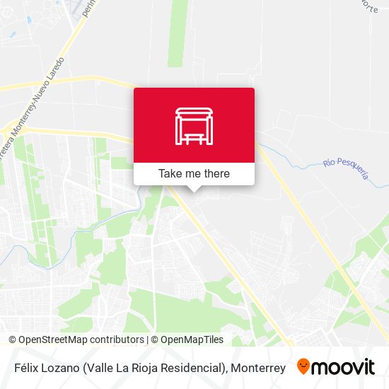 Mapa de Félix Lozano (Valle La Rioja Residencial)