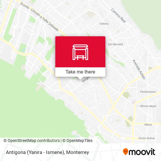 Mapa de Antígona (Yanira - Ismene)