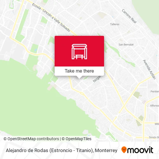 Alejandro de Rodas (Estroncio - Titanio) map