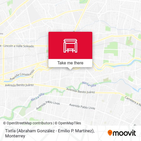 Tixtla (Abraham González - Emilio P. Martínez) map