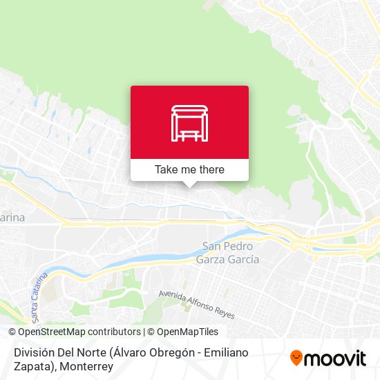 División Del Norte (Álvaro Obregón - Emiliano Zapata) map