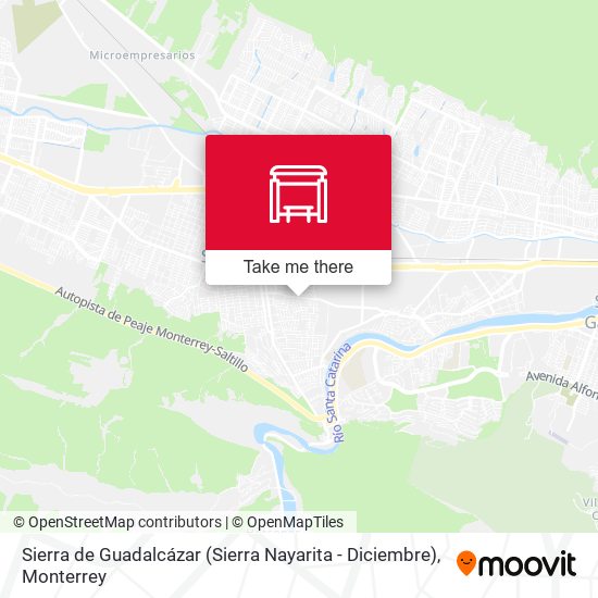 Mapa de Sierra de Guadalcázar (Sierra Nayarita - Diciembre)