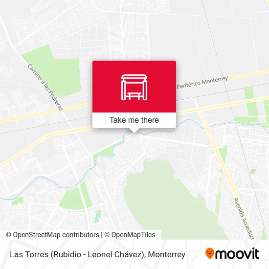Las Torres (Rubidio - Leonel Chávez) map