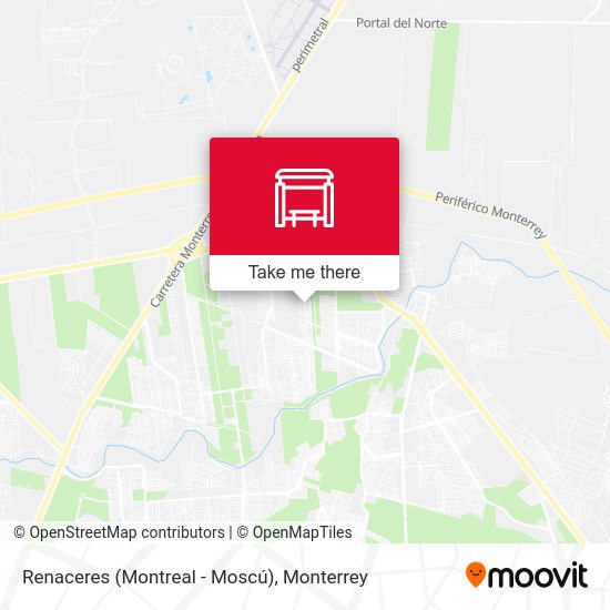 Renaceres (Montreal - Moscú) map