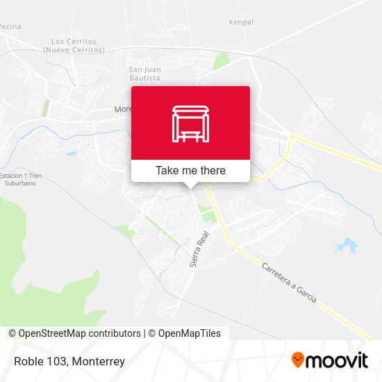 Roble 103 map