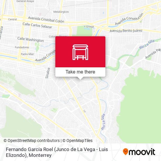 Mapa de Fernando García Roel (Junco de La Vega - Luis Elizondo)