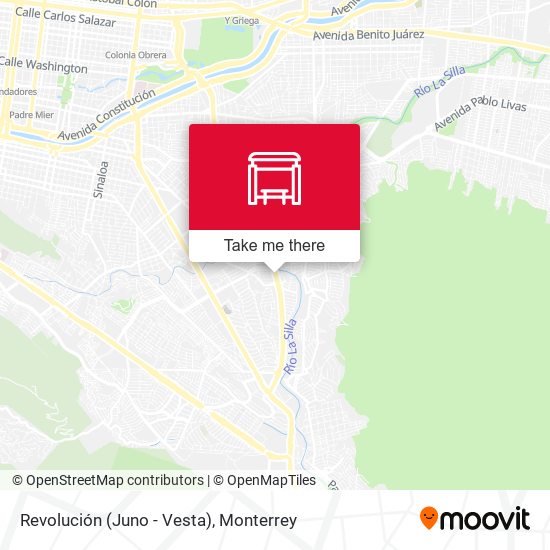Mapa de Revolución (Juno - Vesta)