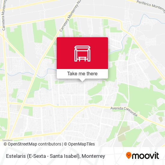 Estelaris (E-Sexta - Santa Isabel) map