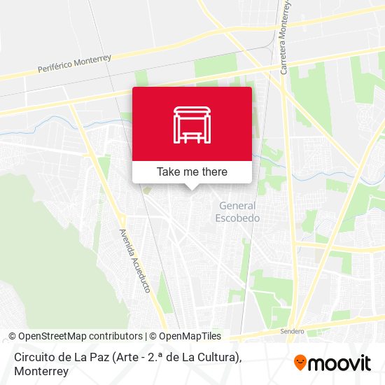 Circuito de La Paz (Arte - 2.ª de La Cultura) map