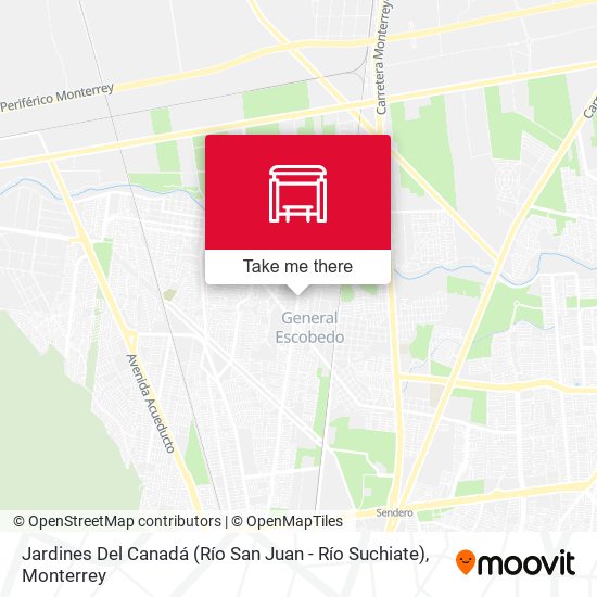 Jardines Del Canadá (Río San Juan - Río Suchiate) map