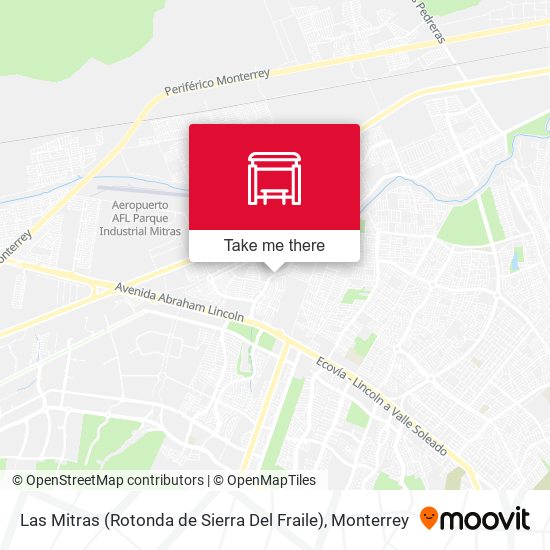 Las Mitras (Rotonda de Sierra Del Fraile) map
