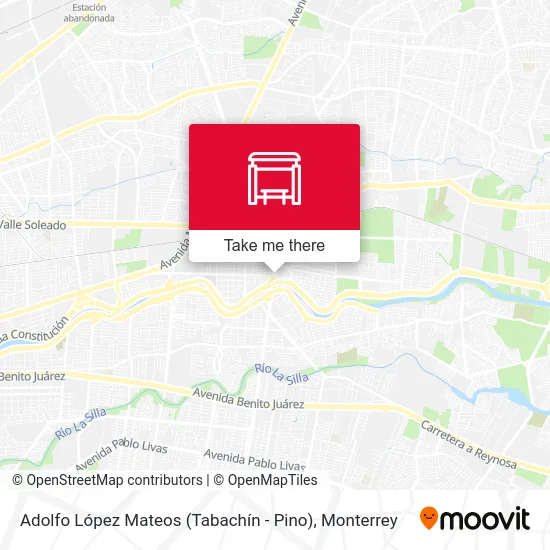 Mapa de Adolfo López Mateos (Tabachín - Pino)