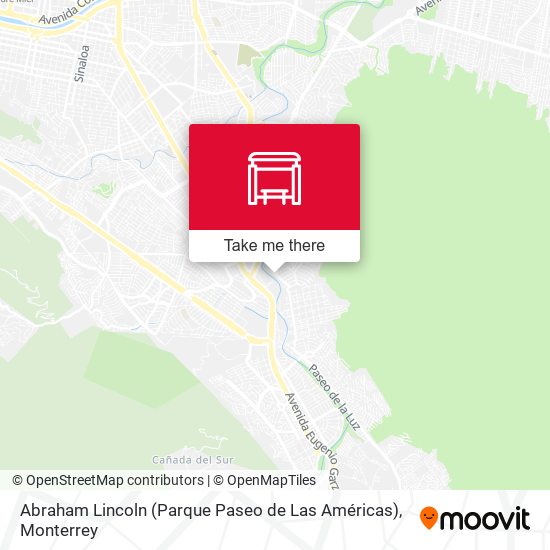 Abraham Lincoln (Parque Paseo de Las Américas) map