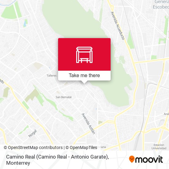 Camino Real (Camino Real - Antonio Garate) map