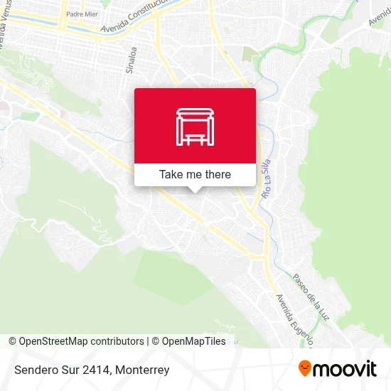 Sendero Sur 2414 map