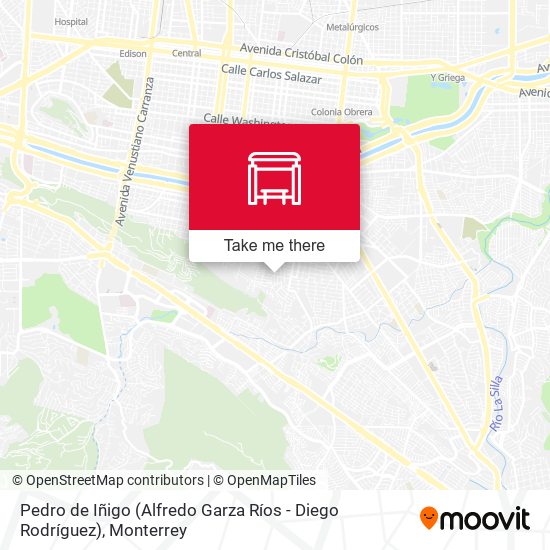 Pedro de Iñigo (Alfredo Garza Ríos - Diego Rodríguez) map