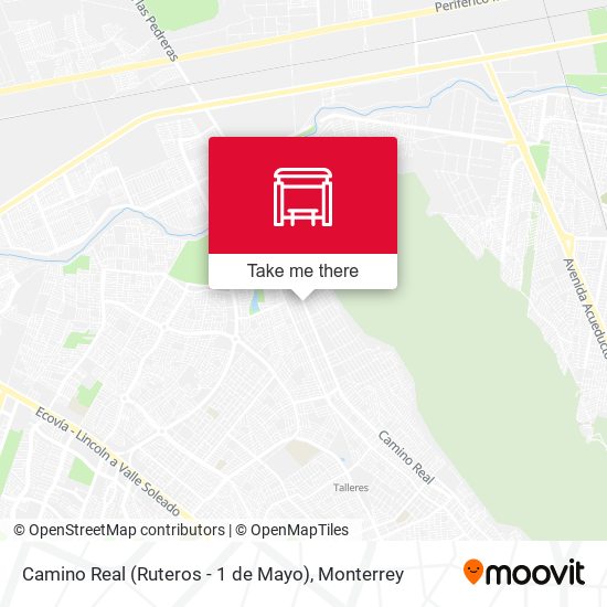 Camino Real (Ruteros - 1 de Mayo) map